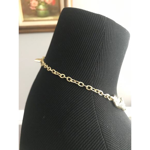 Vintage gold toned necklace marked “Germany” - Picture 7 of 7